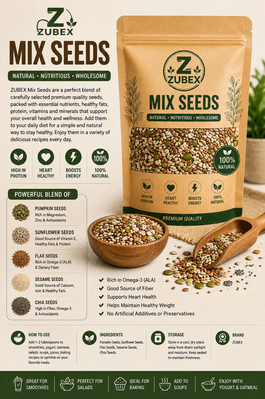 Zubex Premium Mix Seeds + free delivery