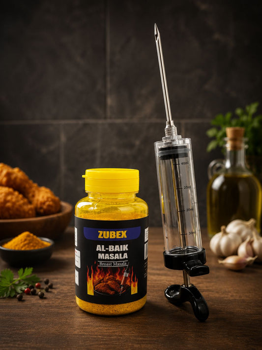 ZUBEX AL-BAIK MASALA + INJECTOR COMBO (2-in-1 Deal) Free Delivery