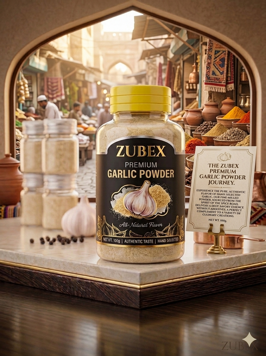 ZUBEX Premium Garlic Powder Pure Garlic Flavor