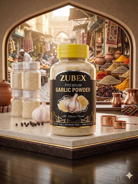 ZUBEX Premium Garlic Powder Pure Garlic Flavor